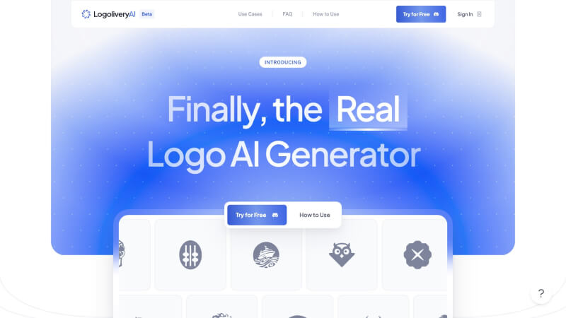 9个免费好用的AI Logo生成器，智能设计专业的品牌标志